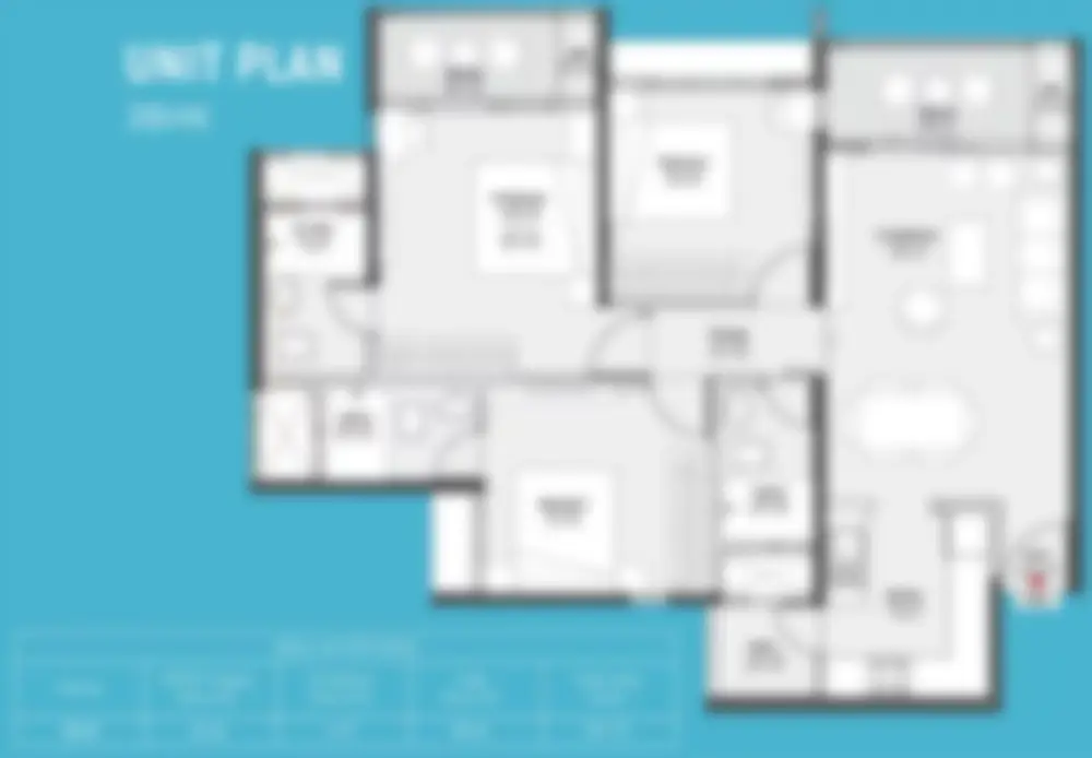 4 BHK Floor Plan